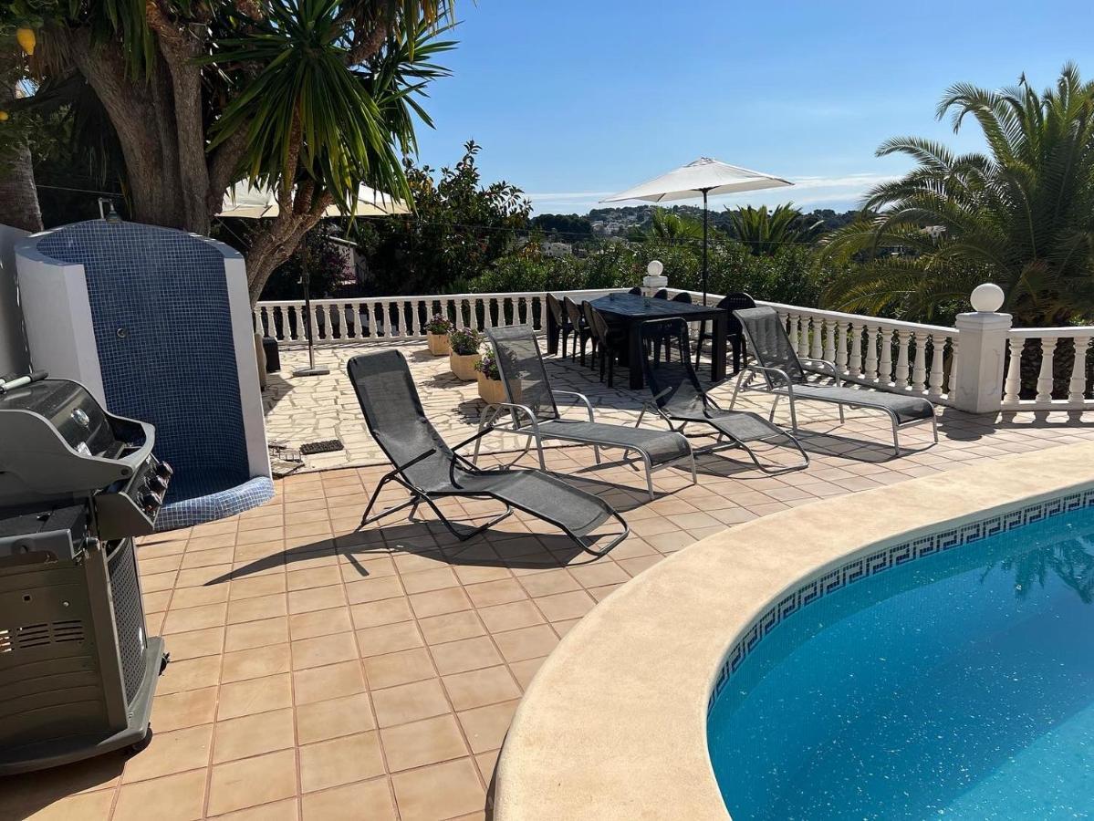 Villa El Loto Blanco Beautiful Apartment For Rent. Benissa Bagian luar foto