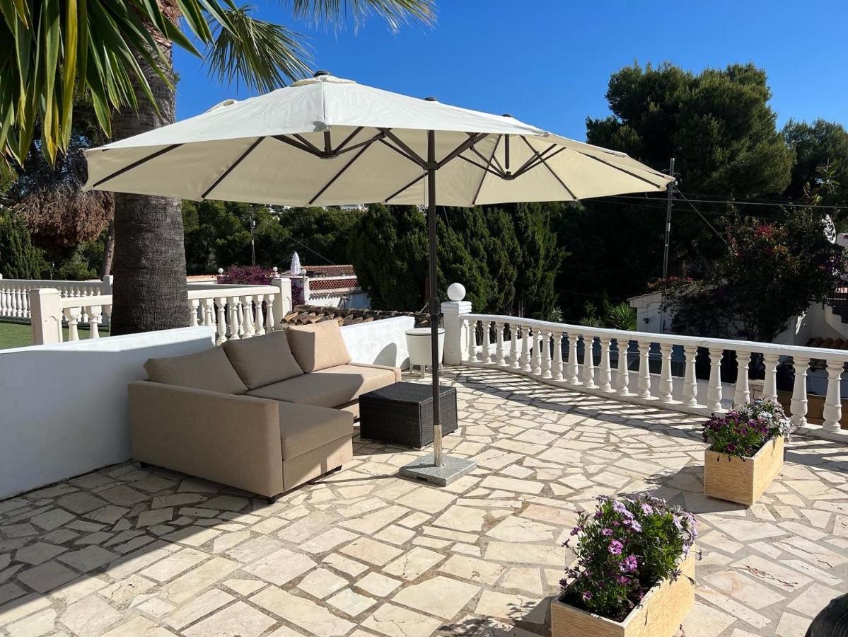 Villa El Loto Blanco Beautiful Apartment For Rent. Benissa Bagian luar foto