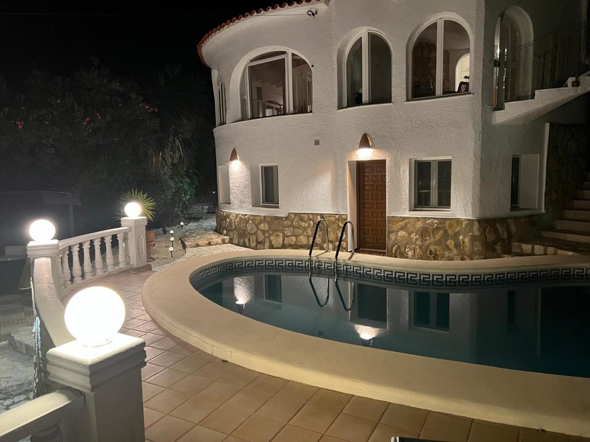 Villa El Loto Blanco Beautiful Apartment For Rent. Benissa Bagian luar foto
